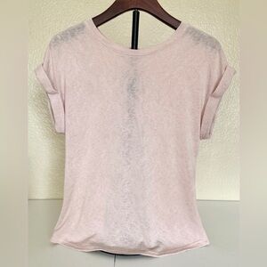 J. Robert’s pastel pink short sleeve blouse size small